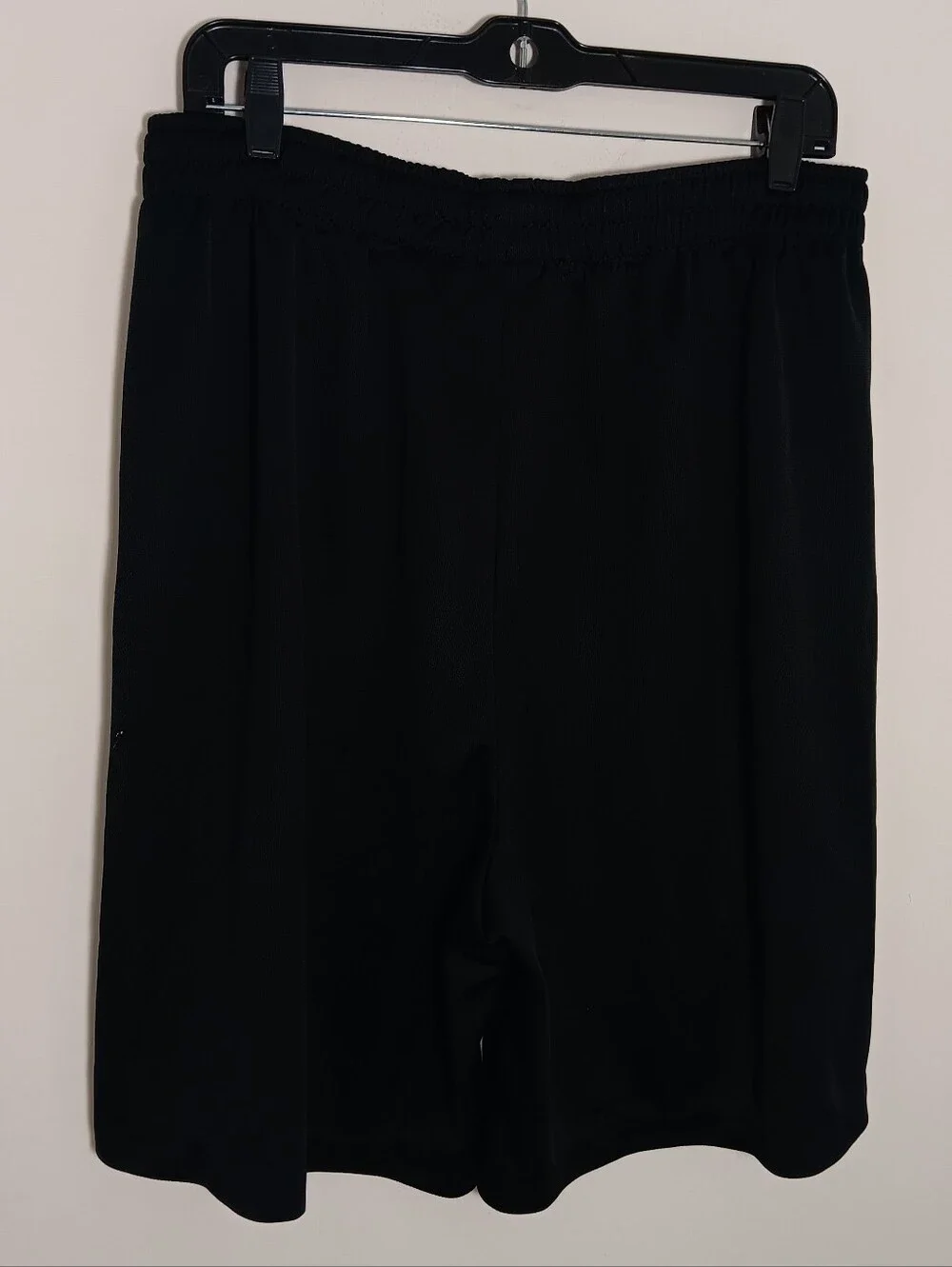 Air Jordan Black Athlectic Basketball Shorts Size Large Jumpman Logo.